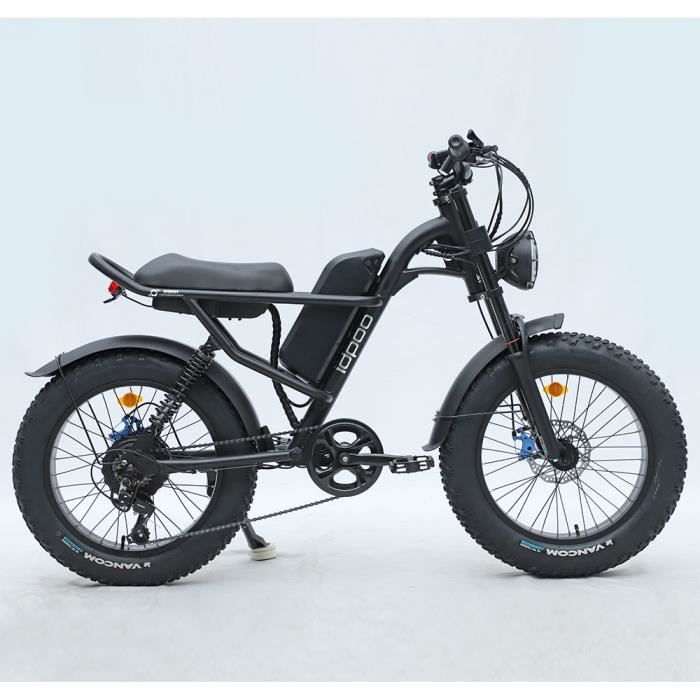 Velo Electrique Pour Homme Autonomie 40 60km Batterie Li ion amovible 48V 15.6Ah VTT Electrique Adulte Freins a Double Disque Cdiscount Sport