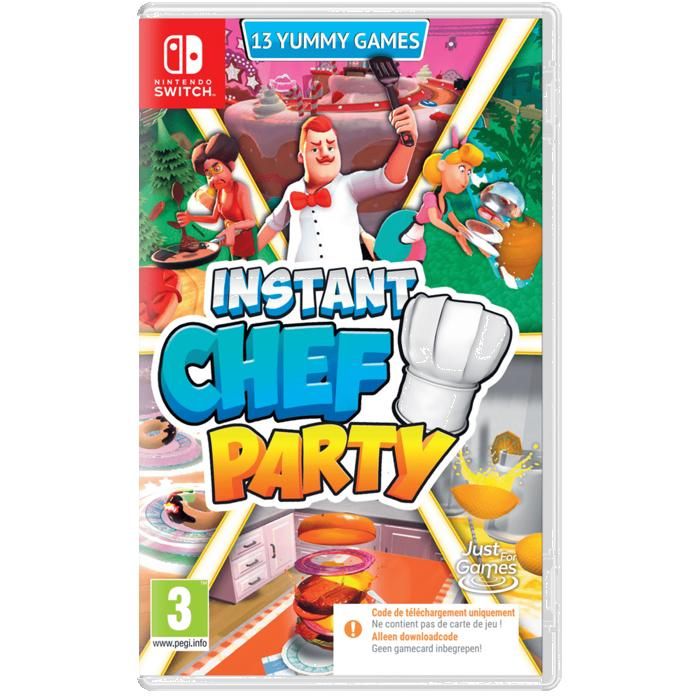 Instant Chef Party Nintendo SWITCH Code de téléchargement Neuf - vue 2