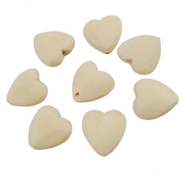 Lot De 4 Glands Décoratifs En Bois Et Coton - Poignées D'armoire - Déco Bohème - Perles En Bois - 9