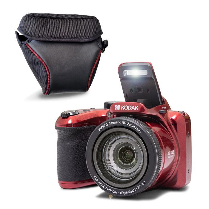 KODAK Pixpro Astro Zoom AZ405 + Housse de Protection Appareil Photo Numérique Bridge Zoom X40 Grand Angle de 24 mm 20 Mégapixels LCD 3 Vidéo Full HD OIS Pile AA - vue 10