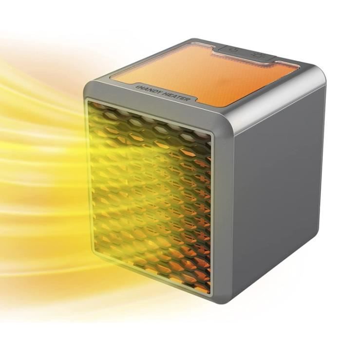 Fafeicy Réfonce D'Espace Sans Fil Portable - Chauffage Batterie 2 Températures USB Chauffage Sans Fil Batterie Fafeicy Réfonce D'Espace Sans Fil Portable - Chauffage Batterie 2 Températures USB Chauffage Sans Fil Batterie