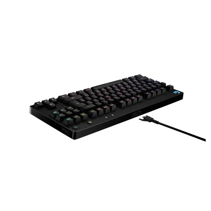 Clavier Mécanique - Logitech - G 915 TKL - Sans Fil - Rétroéclairé RGB - Compact