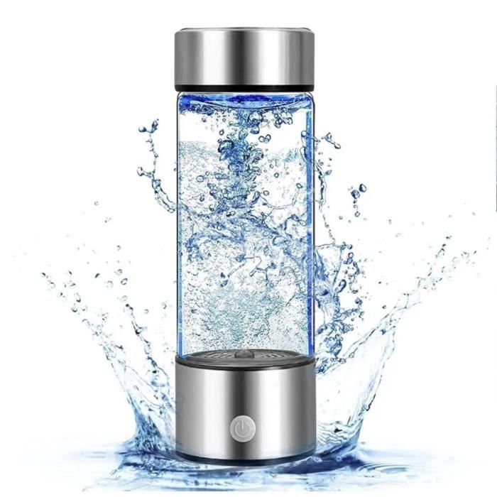 Générateur de Bouteille Deau DHydrogène de 420 Ml Générateur Deau Ionique Rechargeable