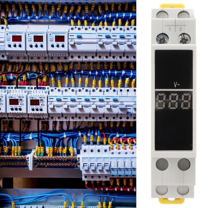 TESTEUR DE TENSION Compteur D'utilisation Kilowatt Voltmètre AC EUR 4