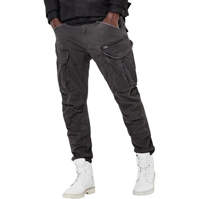 Pantalon Cargo Homme G Star Rovic Zip 3D Noir