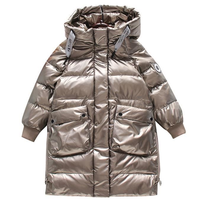 Doudoune Enfant Primark - Taille 128 Argenté - Polaire - Neuf Sans Étiquettes