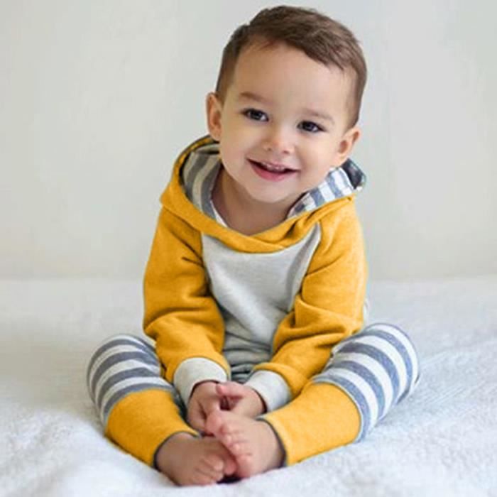 3pcs Tout Petit Bebe Garcon Vetements Fille Ensemble Capuche Hauts Pantalons Tenues Bandeau Jaune Jaune Cdiscount Pret A Porter 3pcs Tout Petit Bebe Garcon Vetements Fille Ensemble Capuche Hauts Pantalons Tenues Bandeau Jaune Jaune Cdiscount Pret A Porter