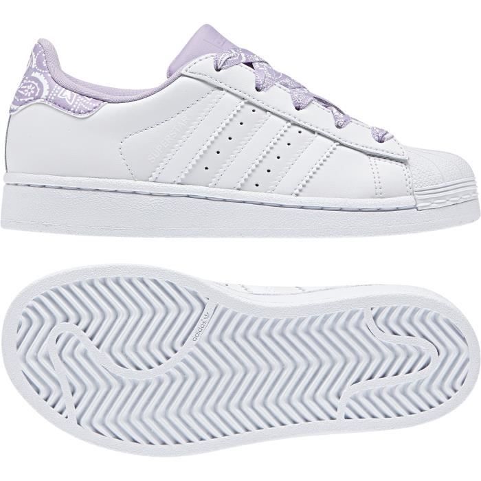 superstar metal toe enfant violet