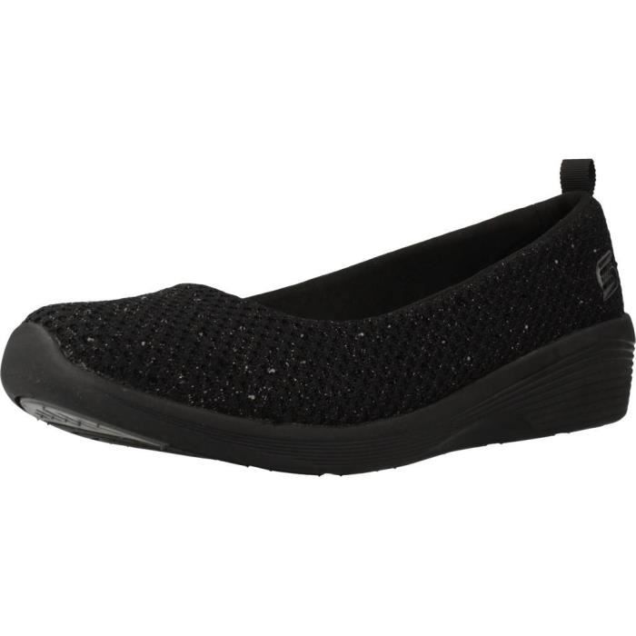 Ballerine Femme Skechers 94409 Noir Noir Cdiscount Chaussures