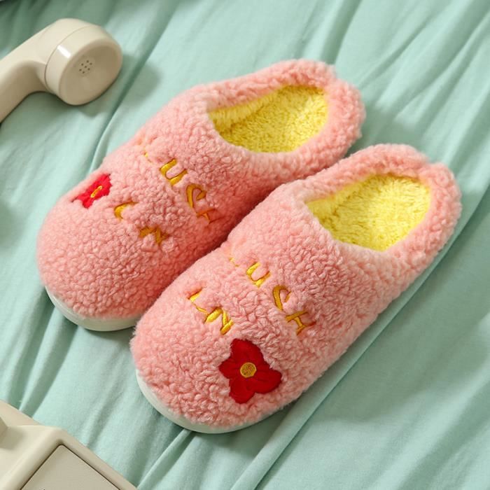 Chaussures Pantoufles Tricotées À Prix Dusine Baskets Dintérieur Confortables En Peluche Avec Semelle Antidérapante Pour Un Usage Domestique Du 3,89 € | DHgate