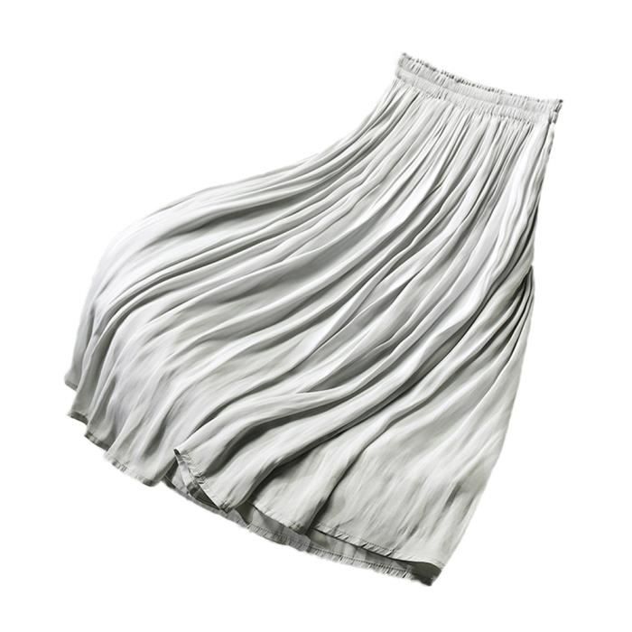 Jupe mi longue fluide été hot sale