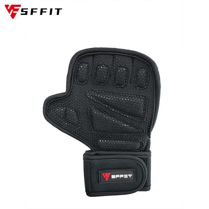 Poignées Antidérapantes Haltérophilie Mokeum Avec Boîte - Protection Paumes Pour Musculation Gym
