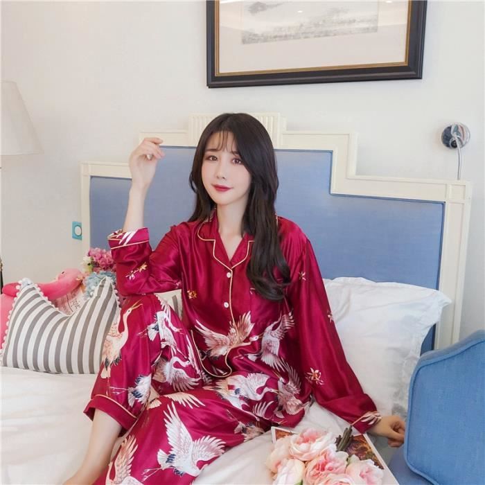 Pyjama Ensemble chemise pantalon pyjama surdimensionn costume