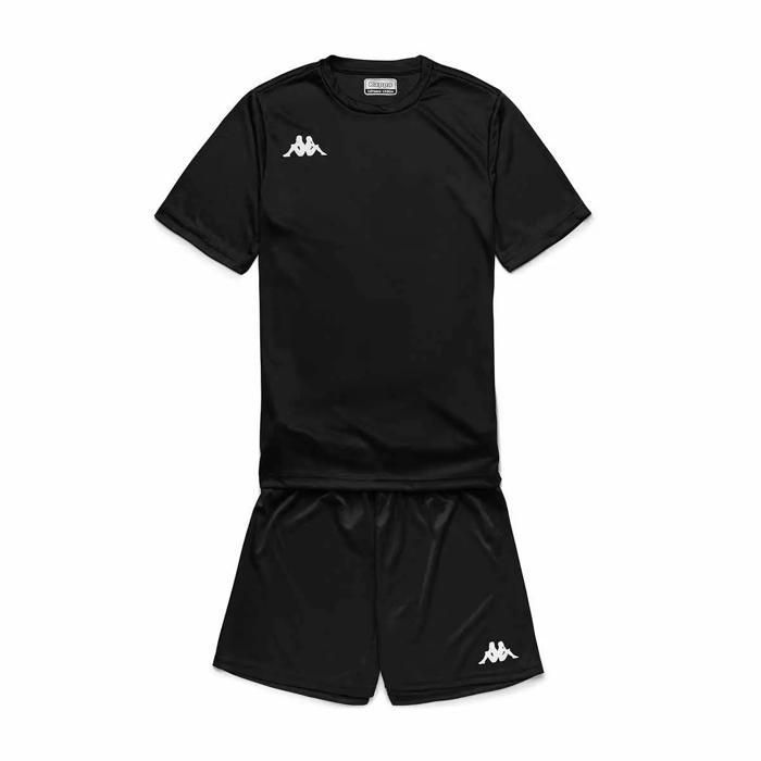 Ensemble maillot et short enfant Kappa Gorkit - black