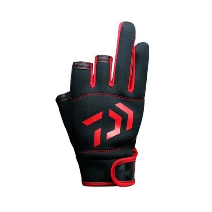 Gants De Pêche Résistants Aux Coupures – Gants Étanches Latex Antidérapants Avec Boucle Magnétique, Main Gauche, Idéal Pour Carnassiers