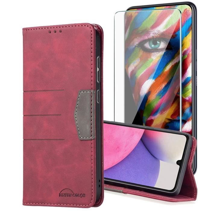 ELESNOW Coque IPhone 15 Pro Ax - 6.7", Preiu Portefeuille Étui