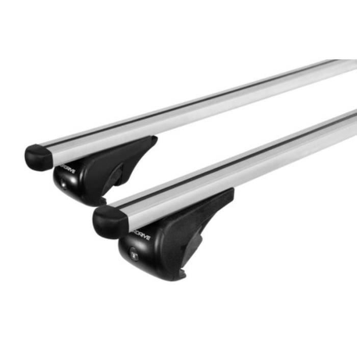 NORDRIVE Yuro - Barres De Toit Aluminium 120 Cm - Modèle M