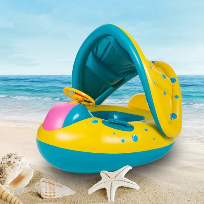 Bouée Siège Gonflable Bebe Piscine Gonflable Enfant Bébés 6 -36 Mois Baignoire Piscine PVC Matériel Sécurité