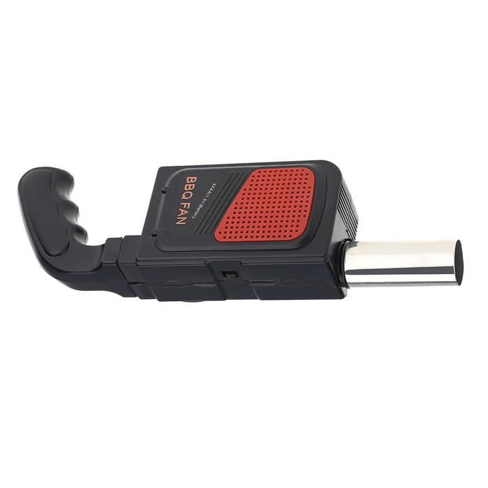 Ventilateur électrique Portable Pour Barbecue - Souffleur à Air Pour Allumer Le Feu - Camping, Pique-nique - 8