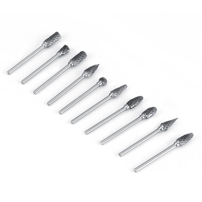Fraise carbure 2 dents helicoidale speciale Alu 4mm Queue 6mm