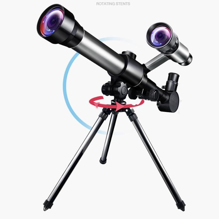 Telescope astronomique,télescope astronomique avec trépied paysager portable,adapté aux débutants et aux enfants