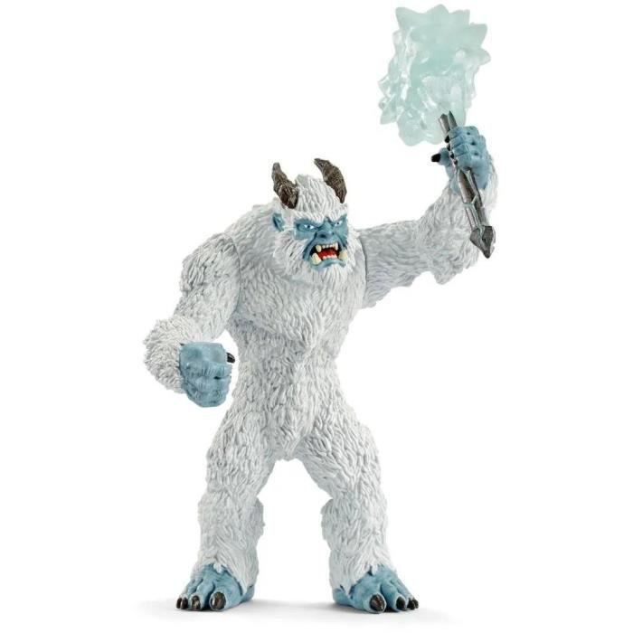 Monstre de glace avec arme, figurine mythique - Figurine d'action fantastique très durable, Pour Gar