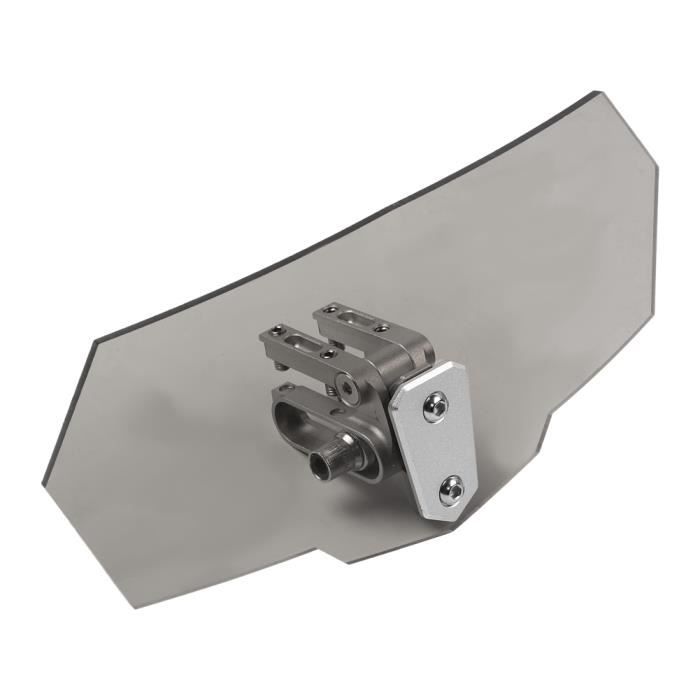 Déflecteur De Vent Universel Réglable Pour Moto - Pare-Brise Transparent En ABS - Améliore Le Confort
