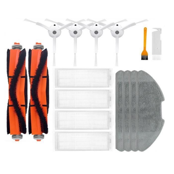 4 Pezzi Panno Mop Per Robot Aspirapolvere Xiaomi - Ricambi Per Modelli MJSTL/MJST1SHW - Foto 10