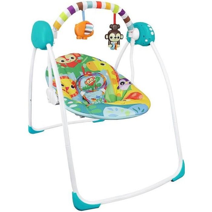 Transat Pour Bebe Balancelle Pour Bebe Modele Animaux Du Monde Dimensions 80 X 76 X 54 Cm Cdiscount Puericulture Eveil Bebe