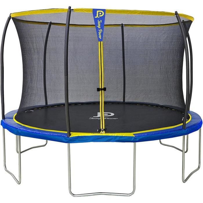STARFLEX Trampoline Exterieur Enfant Power avec Filet de Sécurité 4