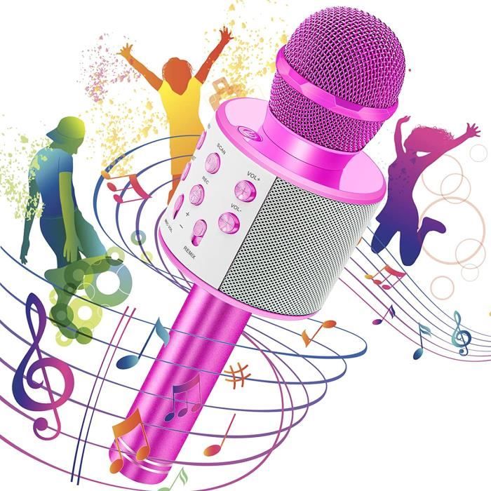 Micro Karaoke Enfant Garçons Filles 3-12 Ans, 5 6 7 8 9 10 An Enfants Micro Karaoke Enfant Garçons Filles 3-12 Ans, 5 6 7 8 9 10 An Enfants