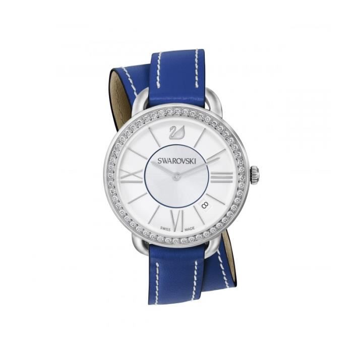 Montre swarovski 2025 femme bleu