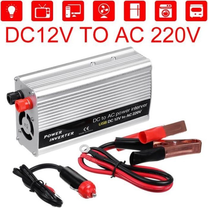 Convertisseur 12 V 220 V Camping Car Achat Vente Pas Cher
