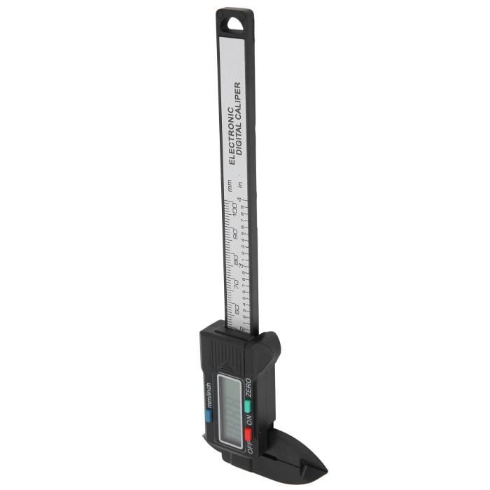 Étui De Protection Pour Pied à Coulisse Numérique - Compact, Noir, Dimensions ~31x10x2 Cm - Idéal Pour Techniciens En Déplacement - Protection Renforcée