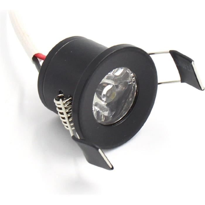 HSHHJSH Plafonniers Encastrés À LED Downlights Ronds Argenté/Noir/Blanc/Doré Mini Spots 1.5W 27mm 100V-240V Affichage De Bijoux Plafonnier Encastré Spot Lampe HSHHJSH Plafonniers Encastrés À LED Downlights Ronds Argenté/Noir/Blanc/Doré Mini Spots 1.5W 27mm 100V-240V Affichage De Bijoux Plafonnier Encastré Spot Lampe