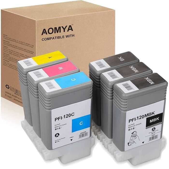 Cartucho De Tinta Compatible Canon PFI120 2885C001 2884C001