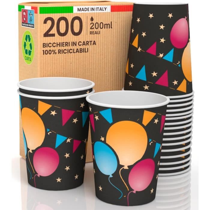 Lot De 200 Bombes à Eau AURALIN – Multicolores, Biodégradables, Avec Buse De Remplissage Rapide – Jeux D'Été, Piscine Et Activités Plein Air