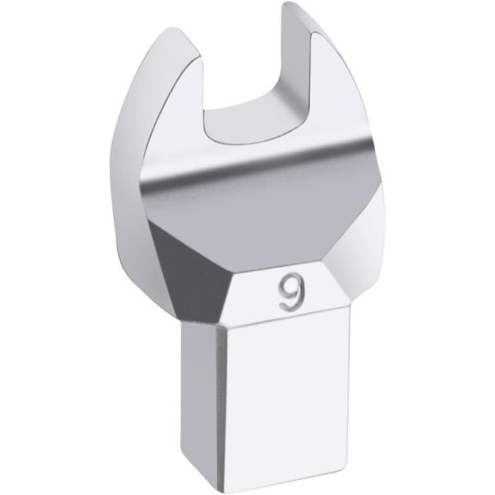 Clé à Fourche à Molette ATsafepro - 9x12mm, Interchangeable 9mm - Acier Chrome Vanadium