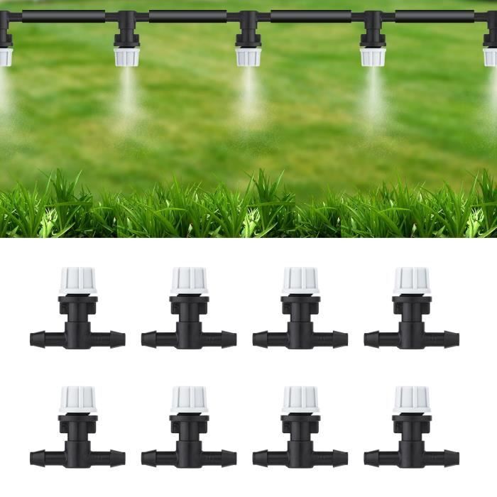 Arrosage Des Plantes, Goutteurs Réglables à 360 °, Débit D'eau Réglable, Système D'irrigation