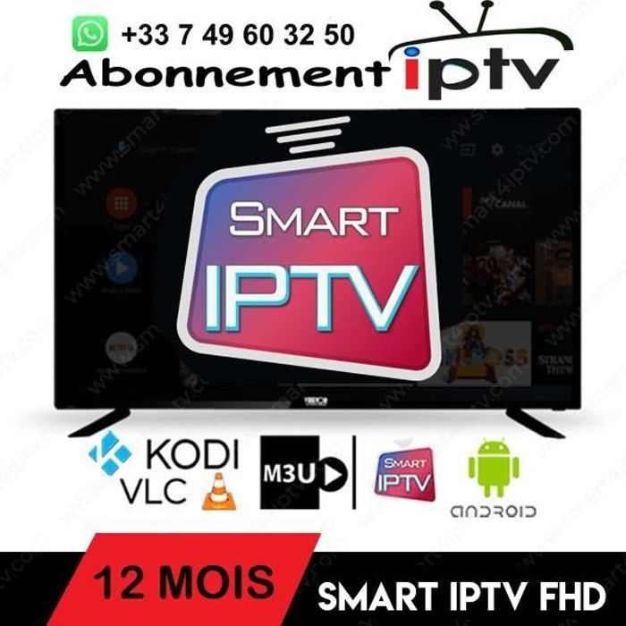 IPTV ABONNEMENT SMART TV 12 MOIS Cdiscount TV Son Photo