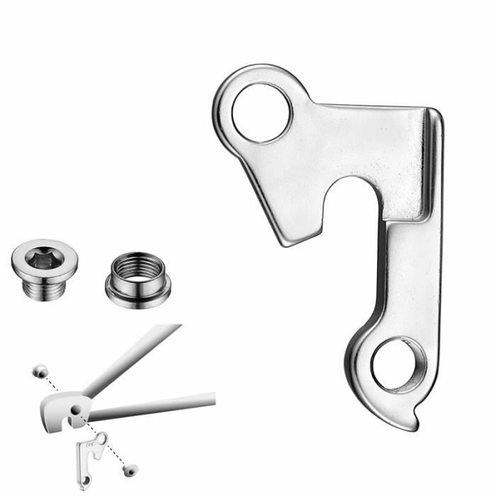 Patte de dérailleur GH-144 pour vélo UNION avec set de vis inclus