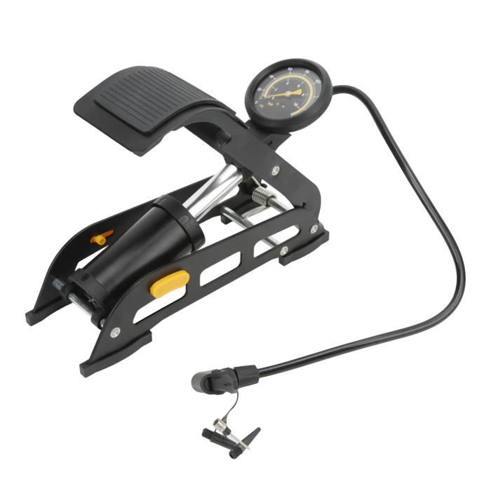 Pompe à Vélo Portable Zankie - Gonfleur Pneu Vélo Route VTT Avec Valves Presta Schrader, Pour Ballons Sport