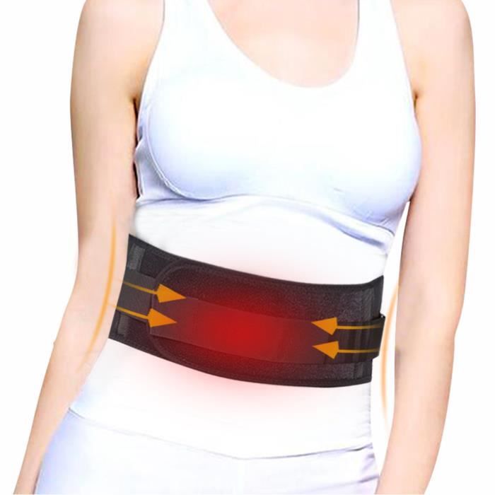 Ceinture Lombaire Respirante En Néoprène Taille XL - Soutien Dos Pour Sport Et Fitness Homme Femme Bleu