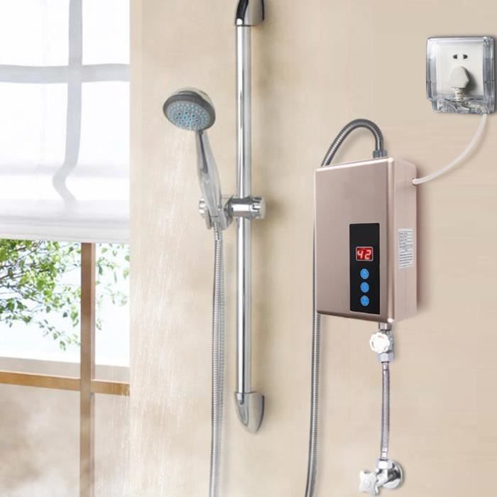 Chauffe-eau électrique instantané VINGVO - 220V 5.5KW - sans réservoir