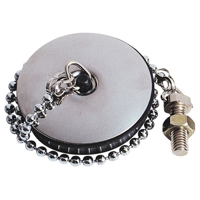 Wirquin Bouchon Sp9201 Inox O 47 Mm Evier Inox Avec Enjoliveur Achat Vente Grille D Evier Bouchon 39201005 Cdiscount