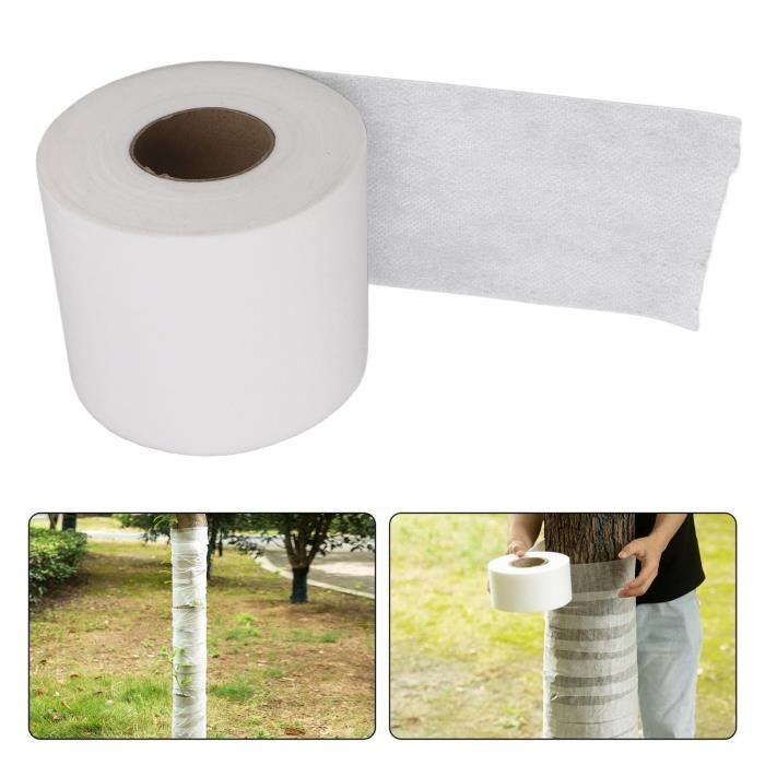 Bande De Protection Hivernale Pour Arbres En Jute - 20 Cm X 3 Mètres - Protège Du Froid, Gel, Vent - Enroulage Simple - Pour Troncs D'arbres Et Plantes