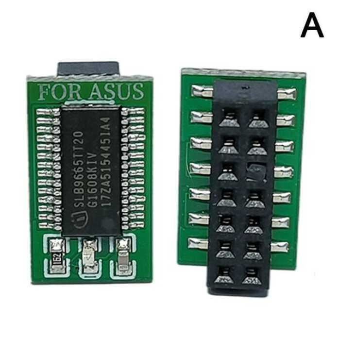 Module TPM 2.0 20 Broches - Remplacement Pour HPE 745821-001 / 812119-001, Sécurité Matérielle, Chiffrement Données