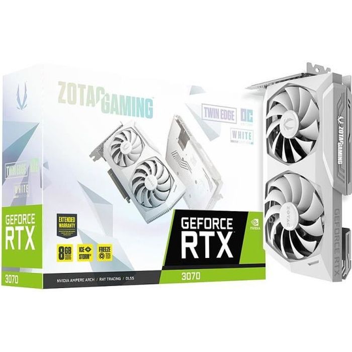 Zotac GeForce RTX 3070 Twin Edge OC White Edition LHR