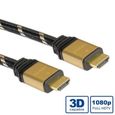 GOLD HDMI HIGH SPEED CABLE WITH ETHERNET - VIDE…-1