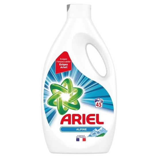 Ariel Lessive Liquide Alpine 45 Lavages